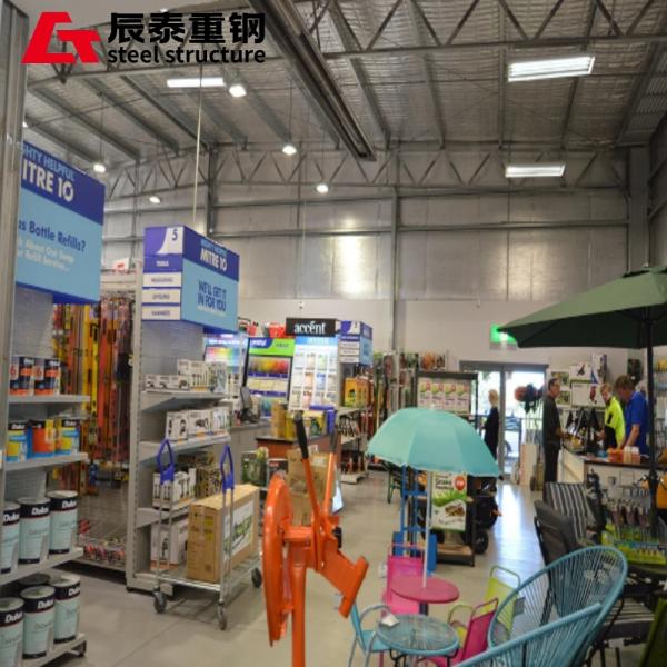 Custom Prefabricated Steel Farm Building Q235B Q355 Hot-Rolled