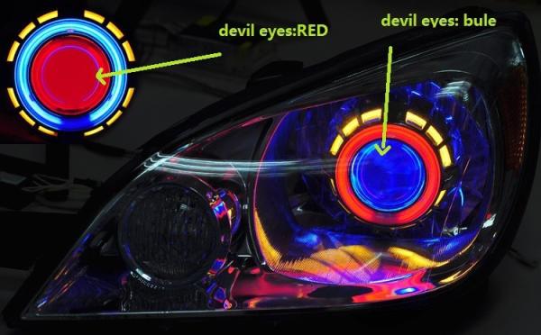 A10 2.5inch 35w 55w bixenon hid projector lens light