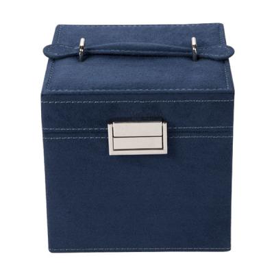 Square Shape Organizer Portable Travel Jewelry Box For Packaging / Storage