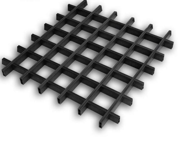 Metal Aluminum Open Cell Ceiling Tiles For Stores Decoration Ound Insulation