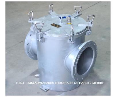 High Level Subsea Gate Seawater Filter Body Carbon Steel Galvanized Filter Cylinder Stainless Steel AS350 Cb/T497-2012