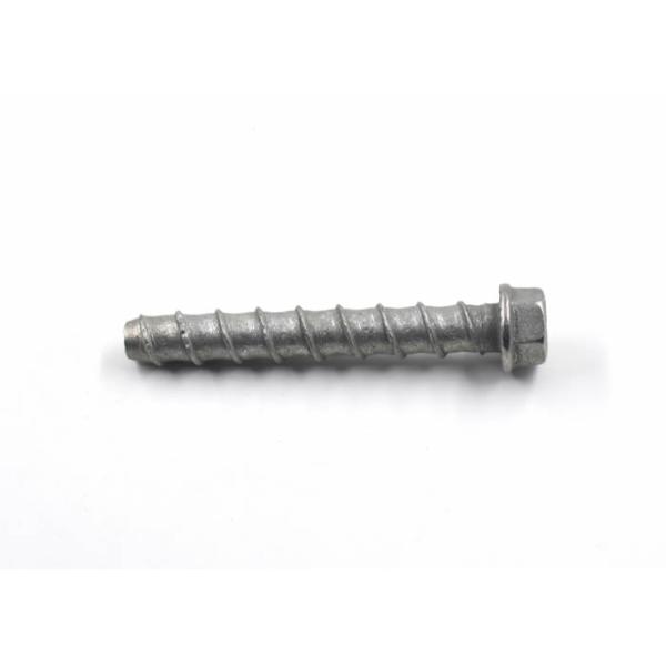 Mechanical Galvanized Fasteners Screws Bolts Hex flang head concrete screws