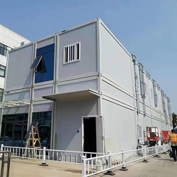 Cores personalizadas Design moderno profissional Granny Container Flat Casa pronta para o envio