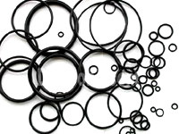 High Tensile Strength 8-12Mpa Silicone Rubber Washers and NBR O Rings in Standard Sizes AS586 and BS1516