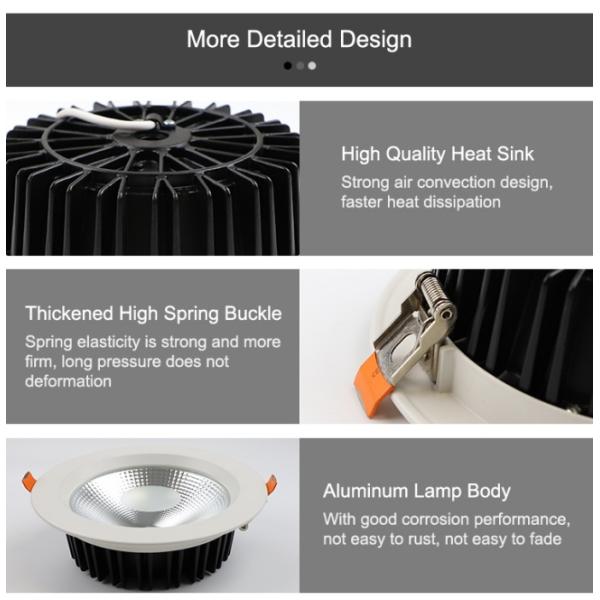 UGR Led Ceiling Spotlight 240V Commercial Electric Led Downlight