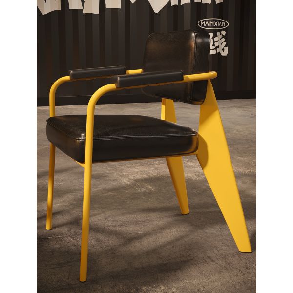 Compact BBQ Restaurant Furniture Iron Cafe Table And Chairs Customized