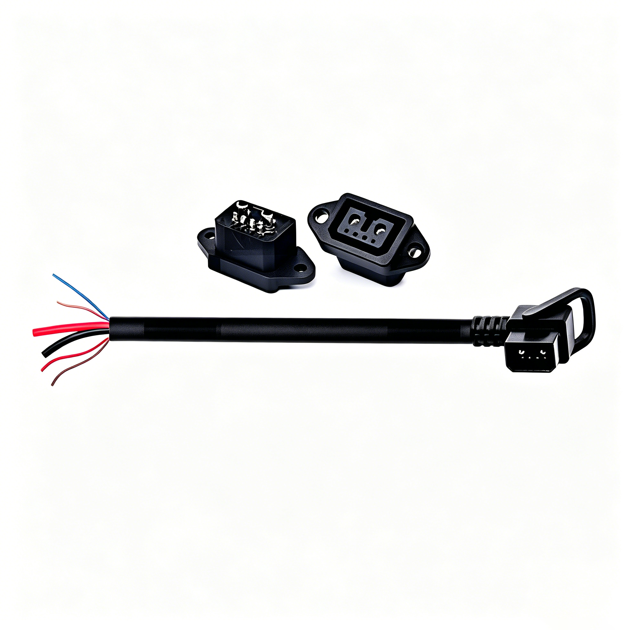PINZi 2+4 Series LEVs Charging Connector (Male & Female Socket) - 40A 500V