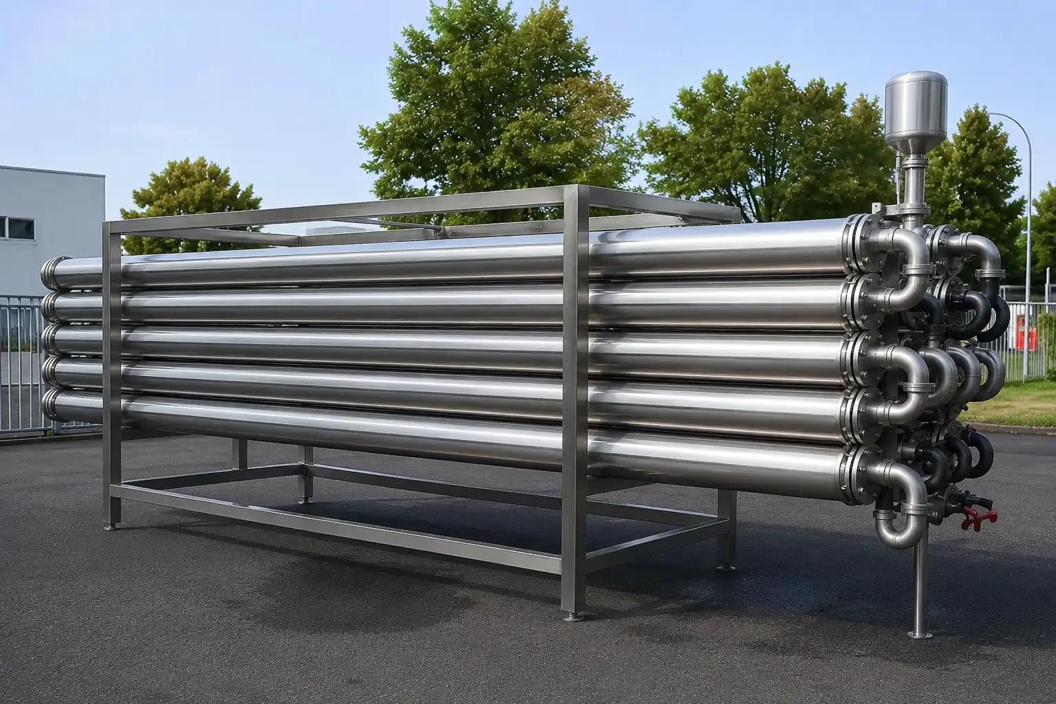 Stainless Steel Heat Exchanger Tube Bundle Chemical Corrosion