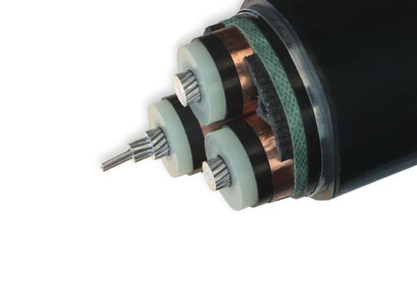 Shanghai Shenghua Cable Aluminum Armoured Electrical Cable Copper Screen XLPE Insulated High Tension Cable
