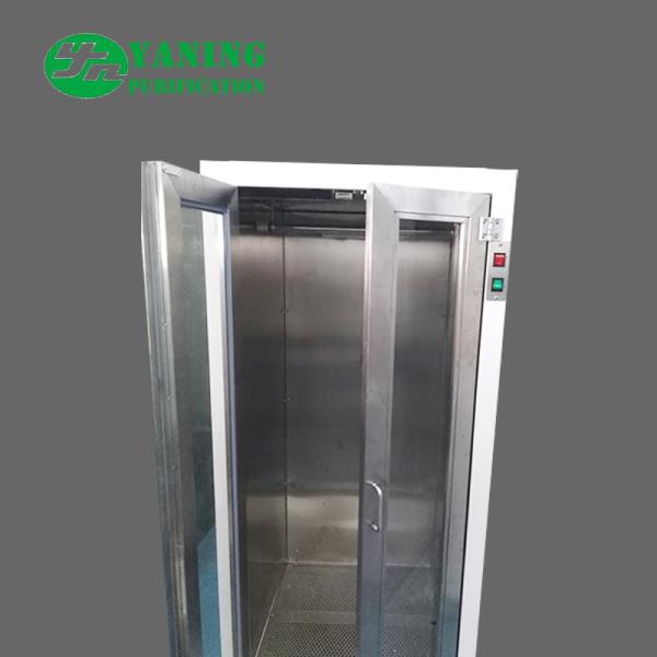 Ламинарный шкаф одежды чистой комнаты воздушных потоков с прозрачной стеклянной дверью