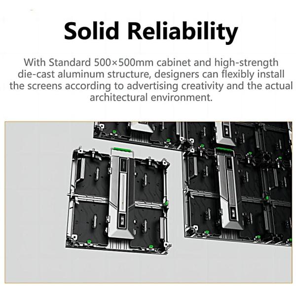 Как фиксированный, так и арендованный светодиодный дисплей P4.81mm LED Full Color Outdoor LED screen