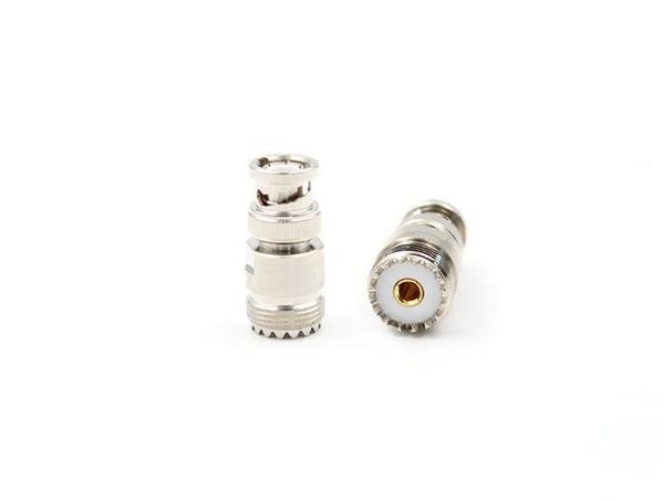 RF Adapter UHF Male to BNC Female