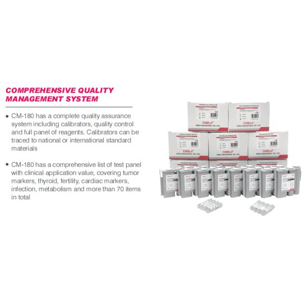Анализатор белое 180T/H Immunoassay хемолюминесценции ISO внутренний
