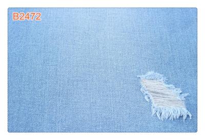 Stocklot 10E X 7TC que Sanforizing 11oz 62 63 tela crua da sarja da sarja de Nimes da largura