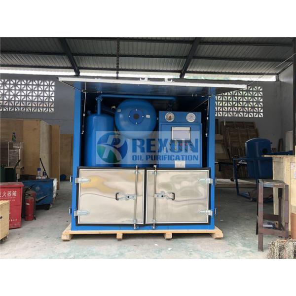 High Capacity Vacuum Electric Transformer Oil Purifier Machine For Insulating Oil Purifier
