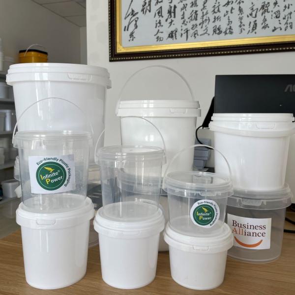 Custom 5 Gallon 6 Gallon Plastic Bucket for Heat Transfer Printing Lubricating Oil 20L 25L