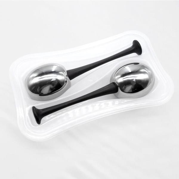 Customized Logo Availabled Stainless Steel Ice Face Globes for Women Face Eyes Beauty Cryo Sticks Roller Gua Sha Freeze Tools