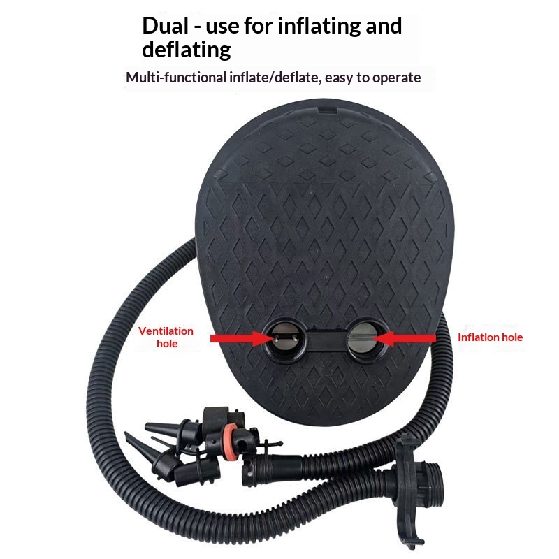Foot-operated Air Pump Outdoor Portable Multi-functional Inflating Tool for Balls Swimming Rings Quick-Inflating Made in China