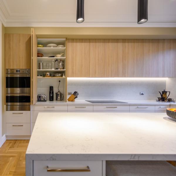 Grain Kitchen Cabinets Island White Melamine  Modern Wood Kitchen Cabinets