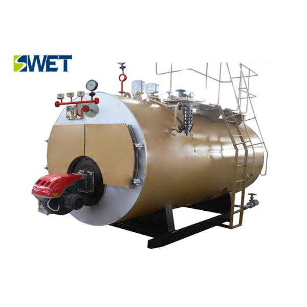 10 Ton Energy Efficient Industrial Gas Fired Steam Boilers 20 ℃ Feed Water Temperature