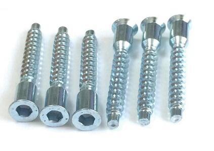 Special Head Hex Socket Bugle Head Confirmat Screws Furniture Screw ISO 7046.1