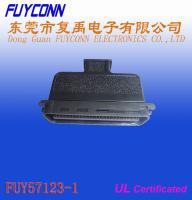 TYCO 25 appareille le cable connecteur 50pin de Centronic IDC RJ21 de mâle avec la couverture en plastique