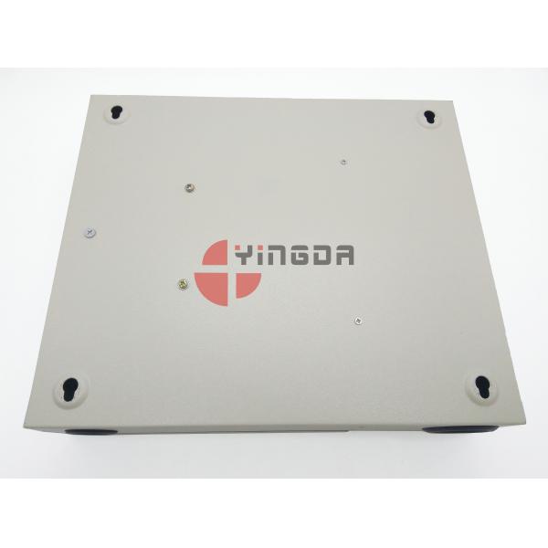 Wall Mounted 24 Cores Optical Distribution Box Completed SC Couplers Pigtails Cold Rolled Steel