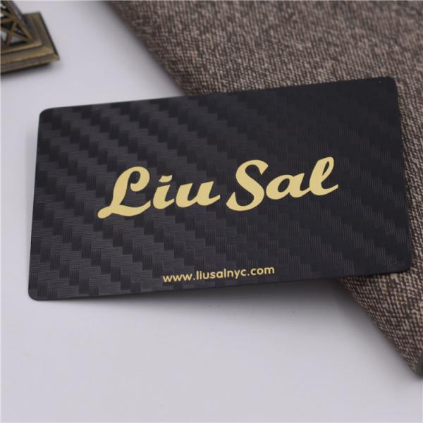 Custom Luxury Metal Credit Card Laser Cut Engraved Matte Black Stainless Steel chip card