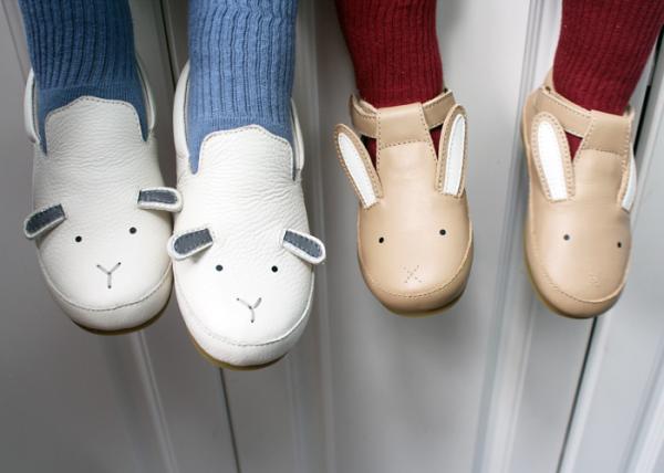 Genuine Leather Sole SOEKIDY Stylish Kids Shoes