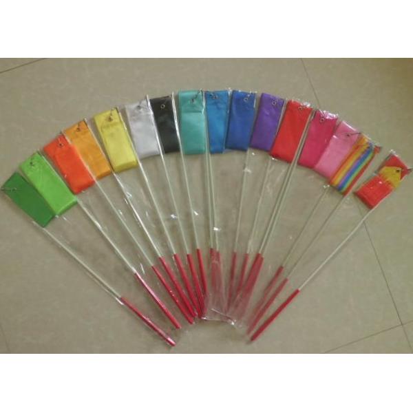 Colorful Artistic Gymnastic Equipment 4m Streamer with Twirling Rod and Custom Logo