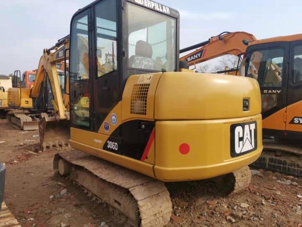 O motor 306D de Mitsubishi 4M40 usou Caterpillar Mini Excavator