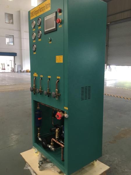 CM20a Sistema de enchimento de refrigerante r134a r410a Máquina de carregamento dividido de refrigerante Estação de carregamento de cilindros de refrigerante