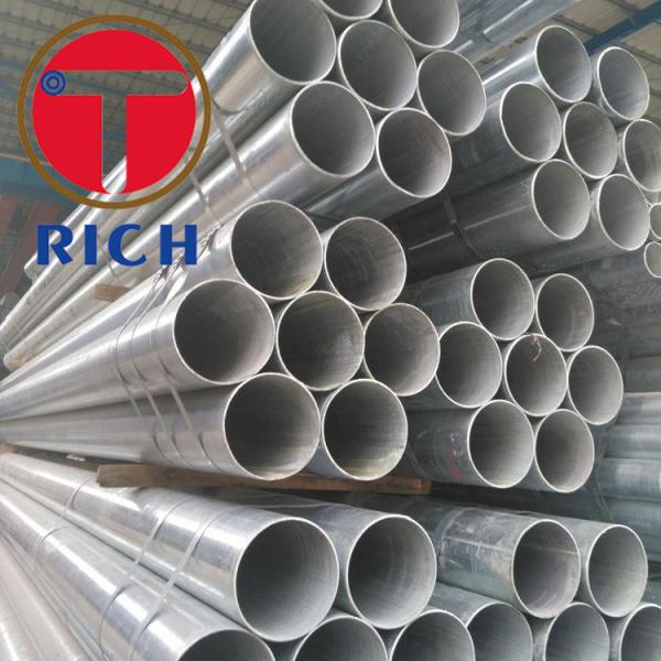 EN 10305-3 DX51D+Z275 Round Aluminized Steel Pipe Galvanized