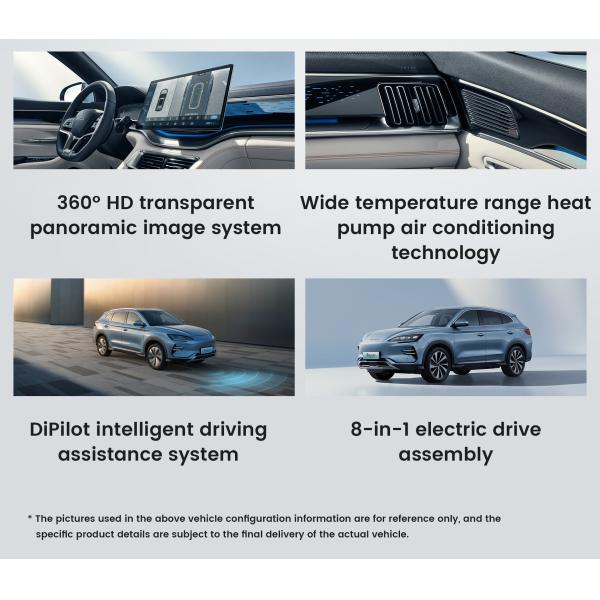 600 Mile Range BYD Song Plus Hatchback Электрические автомобили внедорожник