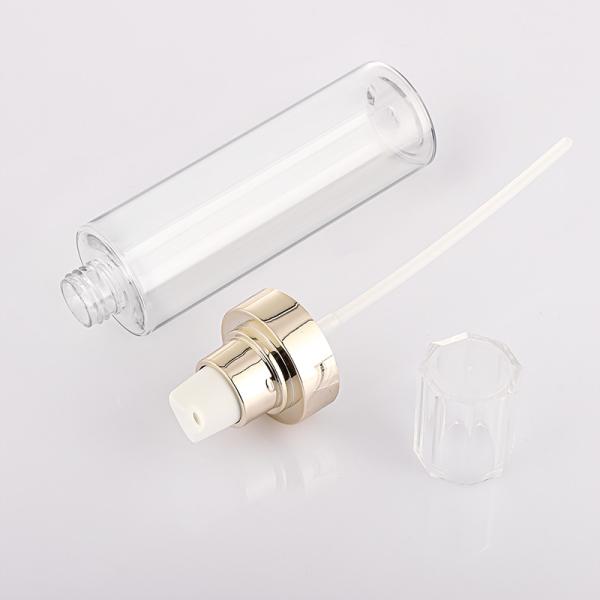 Luxury Cosmetic Skincare Set Packaging Transparent Spray Pump Face Serum Body Lotion 250ml