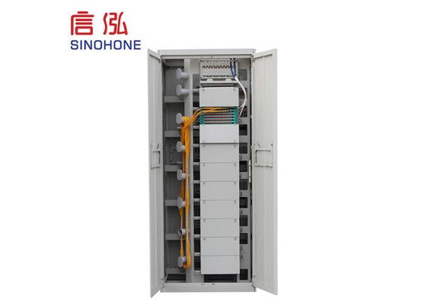 Fully Closed Fiber Distribution Cabinet , Fiber Optic Distribution Unit High Density