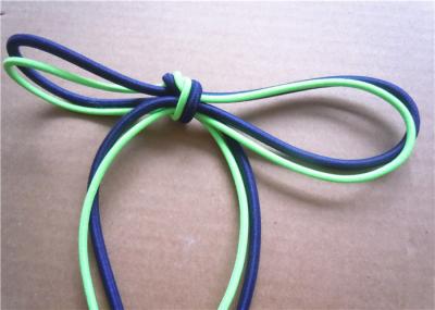 Elastic Polished Cotton Cord Rope , Cotton Braided Cord Eco Friendly