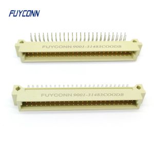 48 Pin DIN 41612 Connector PCB Angled 2 Rows Male 2*24 Pin 48 Pin 9001 Series Connector