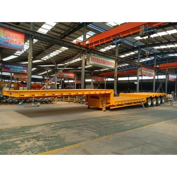 Aotong 80T 4 оси 14m 15m голова грузовика и низкая кровать полуприцеп на заказ
