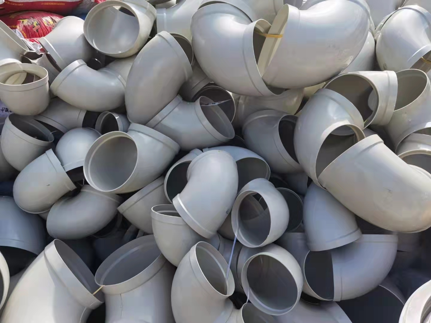 Flexible PP Polypropylene Pipe Fittings Elbow Connecting Components