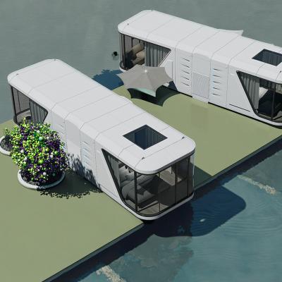 Luxury Prefabricated Mobile Capsule House with Intelligent Access Control