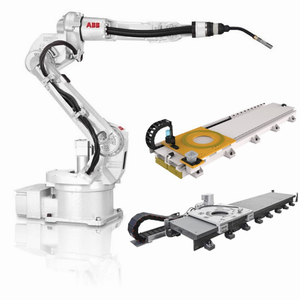 Полезная нагрузка руки 4kg робота заварки ABB IRB1520ID со следом робота CNGBS для дуговой сварки