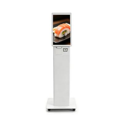 1920*1080 Resolution 2 in 1 Self Service Kiosk with Optional QR Scanner for