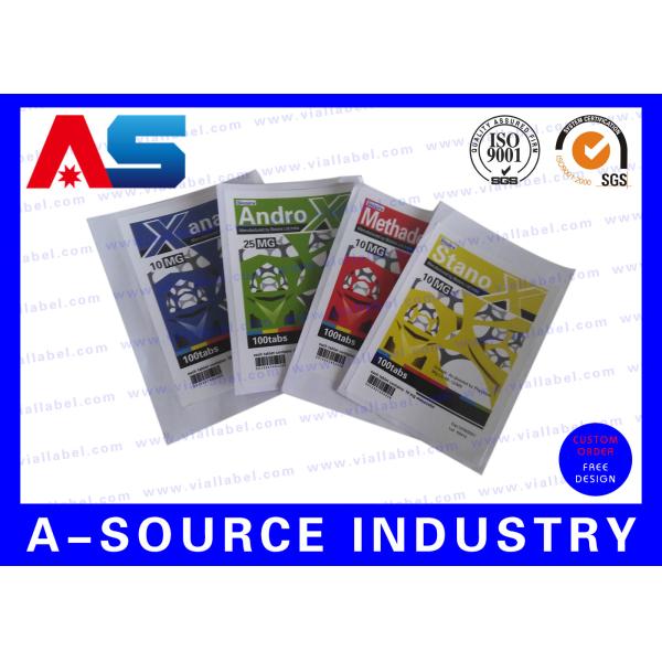 Подгонянная жара - загерметизированная сумка фольги студня мешка алюминиевой фольги устная стоя вверх