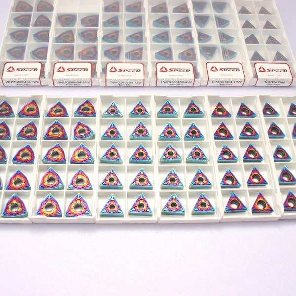 Nano Blue CNMG TNMG WNMG SNMG WNMG CNMG120408 WNMG080408 Вольфрамовый карбид Cnc поворотной вставки вставки