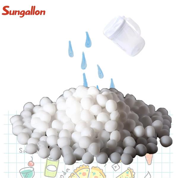 Granules d'élastomères thermoplastiques Sungallon TPR Matériau pressable de haute qualité pour les gouttes pour les yeux