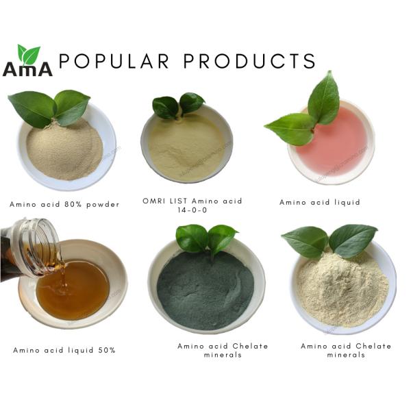 Аминокислота 80% удобрения азота протеина Hydrolysate со свободной аминокислотой 80%