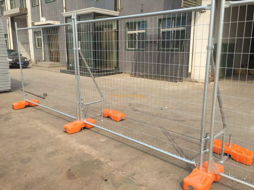 Modular Bases Australian Standards Temporary Fencing For Construction Events