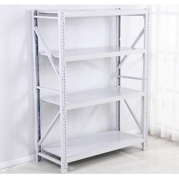 Manufacturing Plant Light Duty Steel Shelving 200kg Per Layer Powder Coated