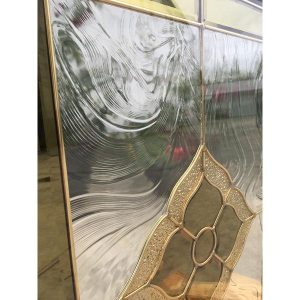 Clear Decorative Glass Panels For Building , Decorative Glass Windows
